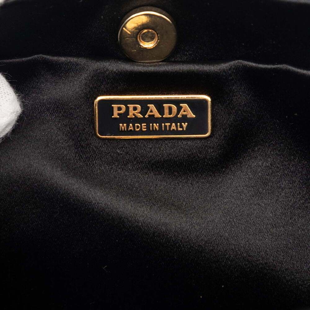 PRADA Black Leather Shoulder Bag - Picture 5 of 5